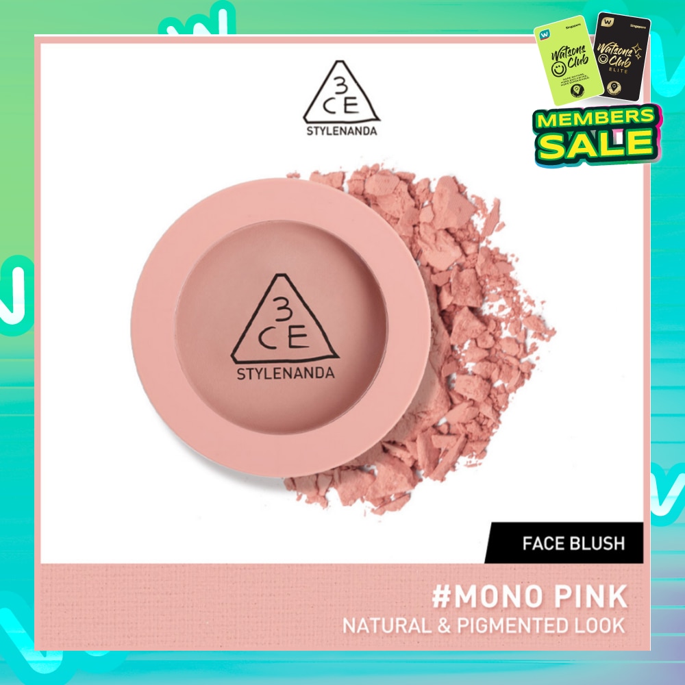 3CE Face Blush #Mono Pink 1s