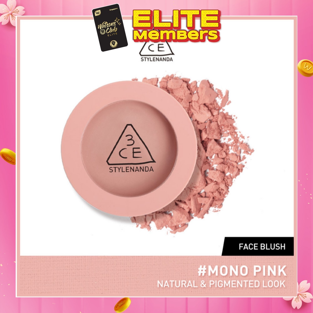 3CE Face Blush #Mono Pink 1s