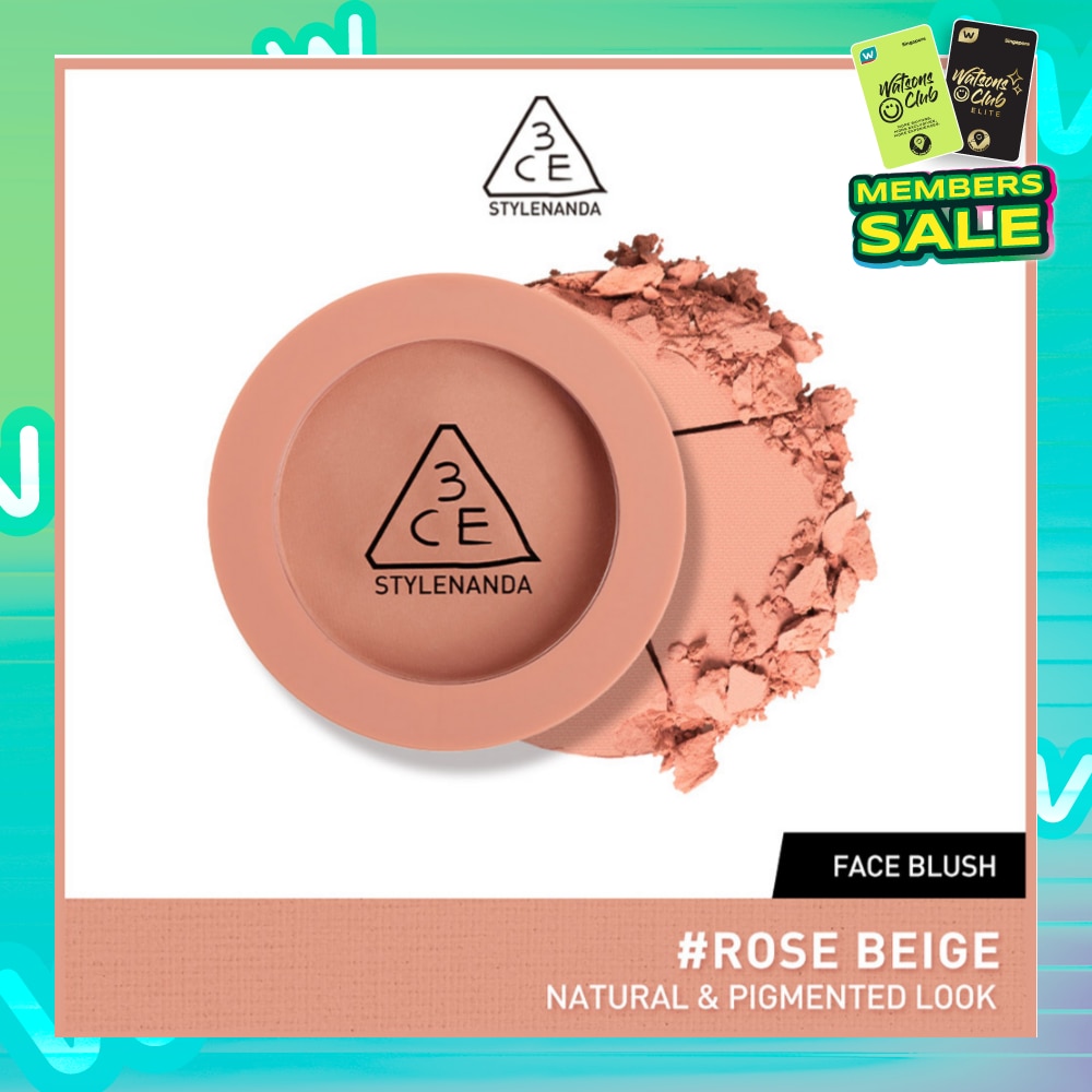 3CE Face Blush #Rose Beige 1s
