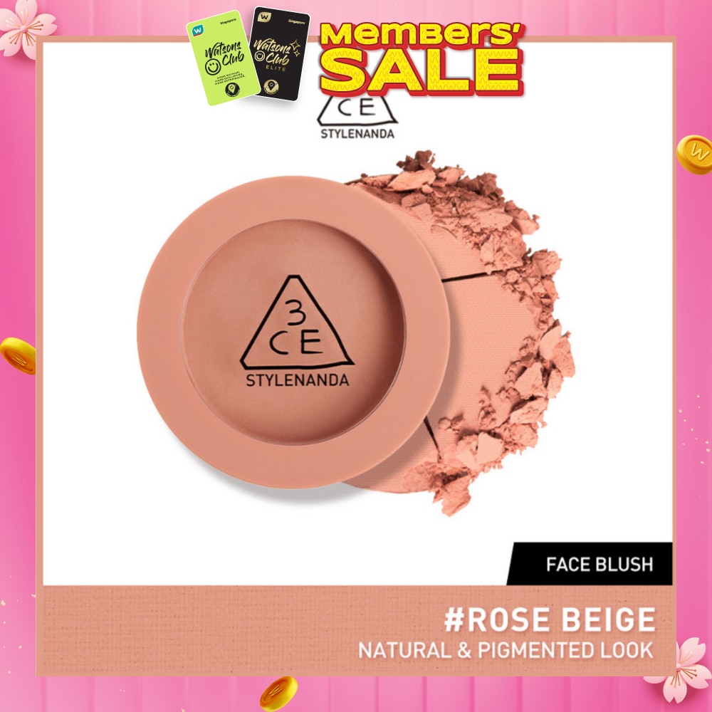 3CE Face Blush #Rose Beige 1s