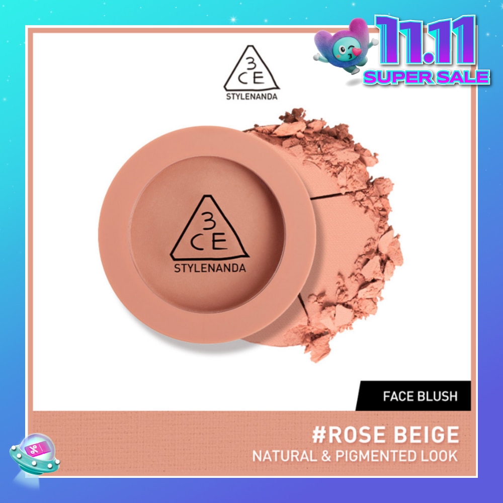 3CE Face Blush #Rose Beige 1s