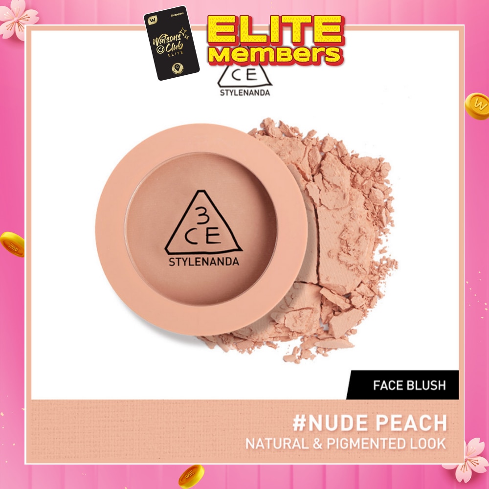 3CE Face Blush #Nude Peach 1s