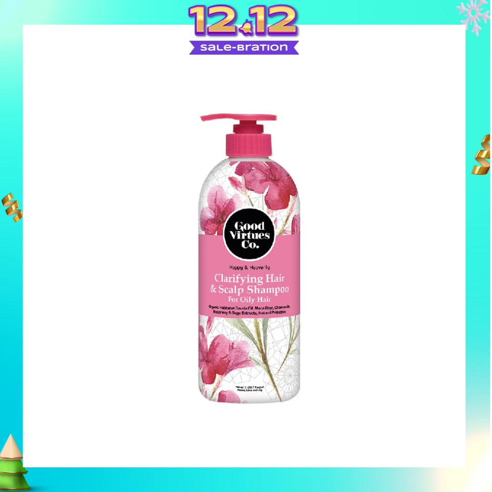 Clarifying Hair & Scalp Shampoo (For Oily Hair) 700ml