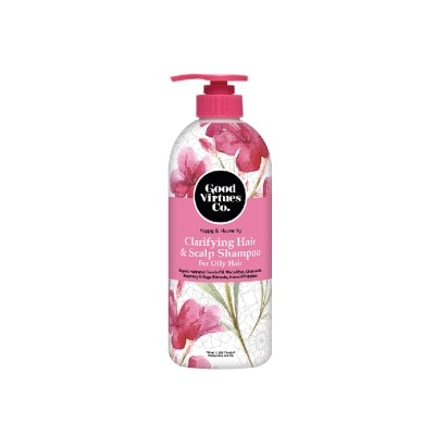 GOOD VIRTUES CO Clarifying Hair & Scalp Shampoo (For Oily Hair) 700ml