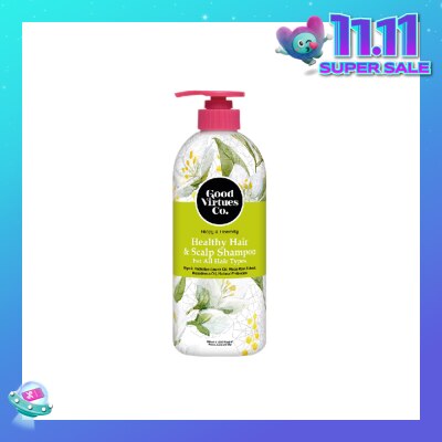 GOOD VIRTUES CO Healthy Hair & Scalp Shampoo (For All Hair Types) 700ml