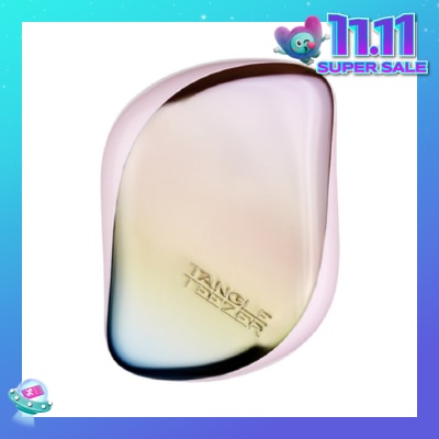 TANGLE TEEZER Compact Styler - Pearlescent Matt Chrome 100g