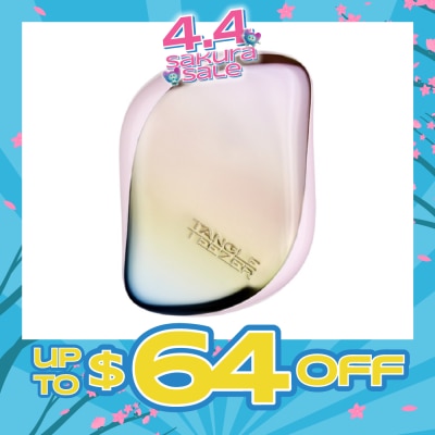 TANGLE TEEZER - Compact Styler - Pearlescent Matt Chrome 100g