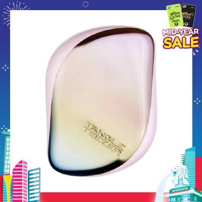 TANGLE TEEZER Compact Styler - Pearlescent Matt Chrome 100g