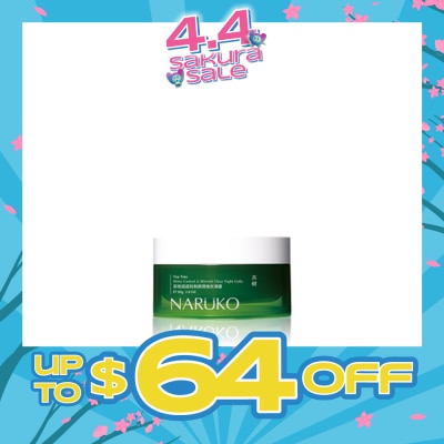 NARUKO - Tea Tree Shine Control Blemish Clear Night Gelly 80g
