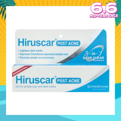 HIRUSCAR Post Acne Gel 10g