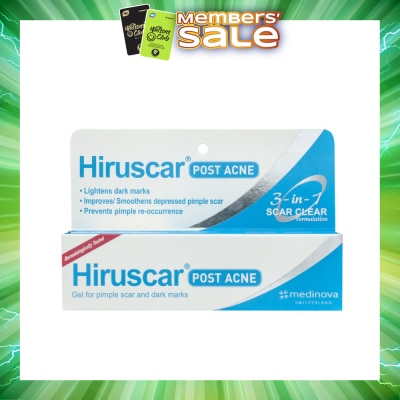 HIRUSCAR - Post Acne Gel 10g