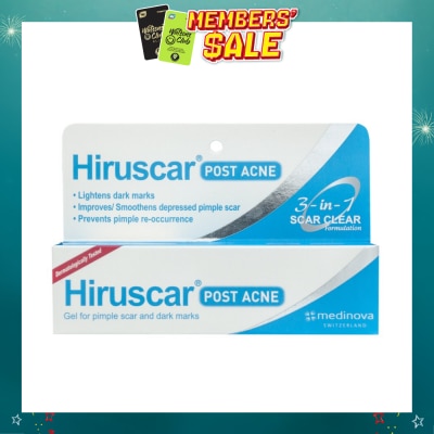 HIRUSCAR - Post Acne Gel 10g