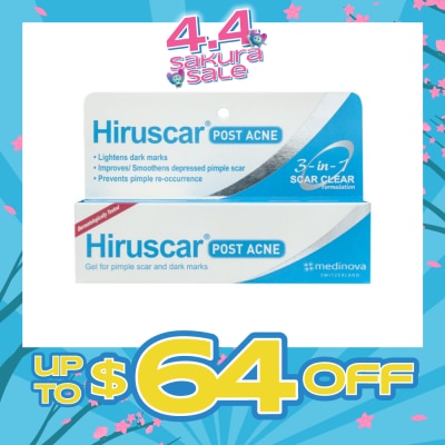 HIRUSCAR - Post Acne Gel 10g
