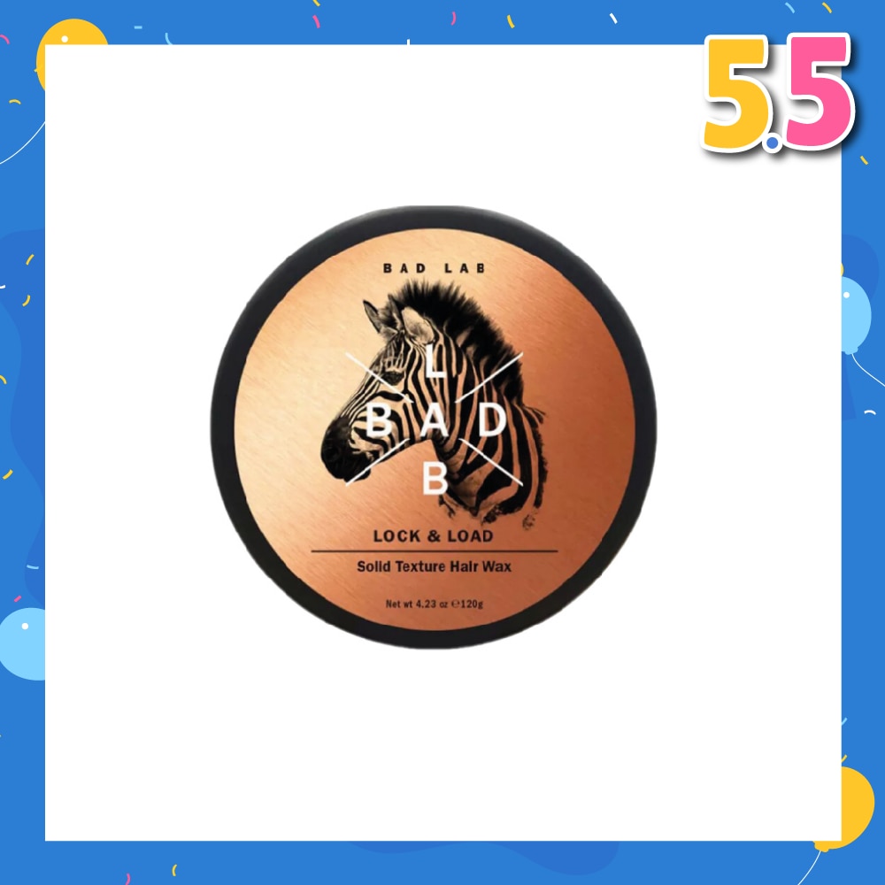 Lock & Load Solid Texture Hair Wax 120g
