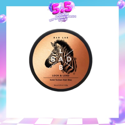 BAD LAB - Lock & Load Solid Texture Hair Wax 120g