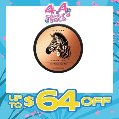 BAD LAB - Lock & Load Solid Texture Hair Wax 120g