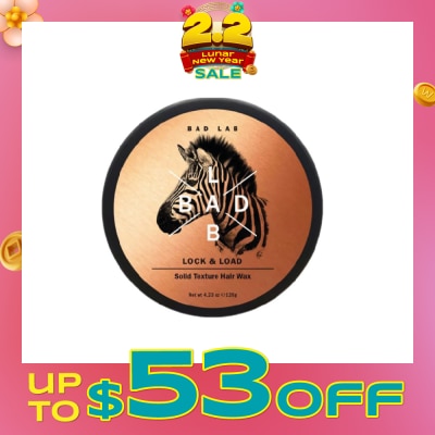 BAD LAB Lock & Load Solid Texture Hair Wax 120g
