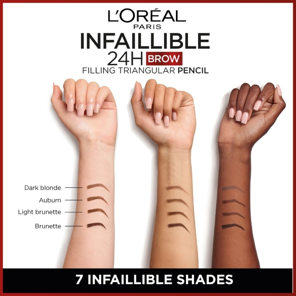 Infaillible Brows 24H Filling Triangular Pencil 5.23 Auburn 1s