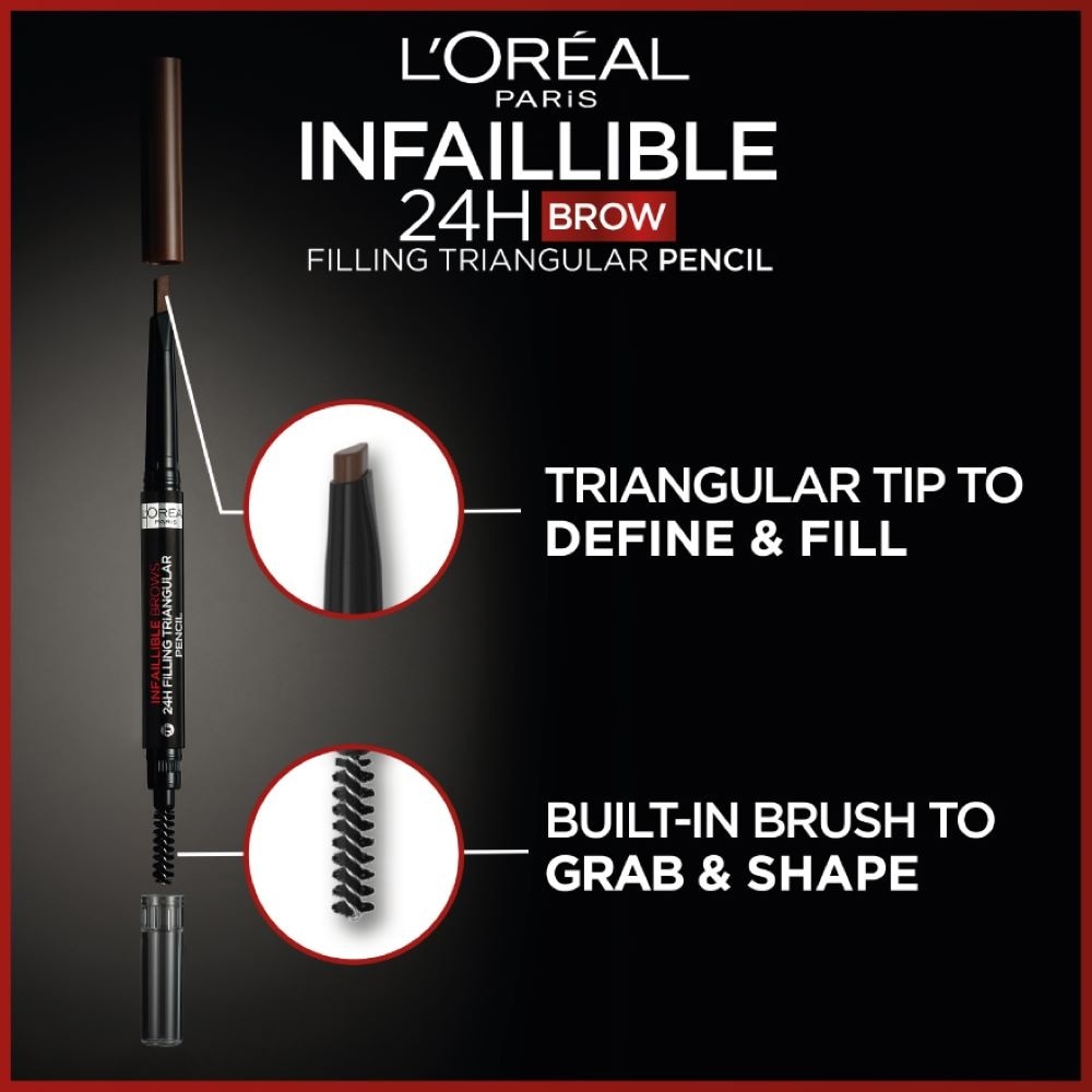 Infaillible Brows 24H Filling Triangular Pencil 5.23 Auburn 1s