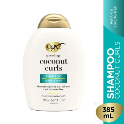 OGX - Quenching+ Coconut Curls Bounce & Shine Shampoo 385ml