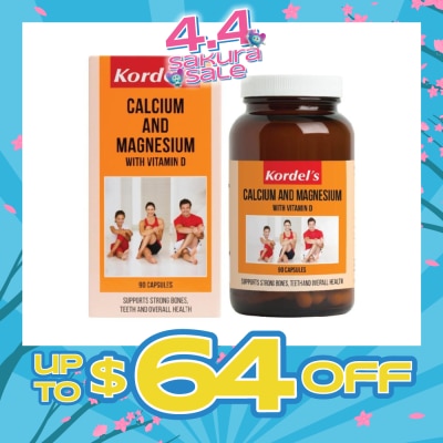 KORDEL'S - Calcium and Magnesium with Vitamin D 90s