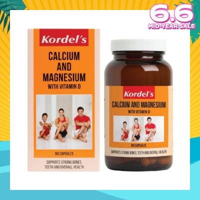 KORDEL'S Calcium and Magnesium with Vitamin D 90s