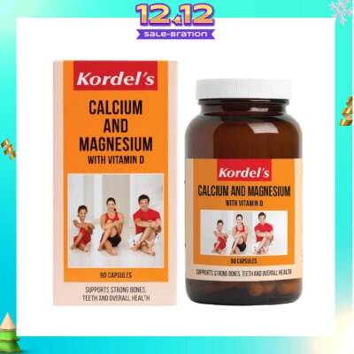 KORDEL'S Calcium and Magnesium with Vitamin D 90s