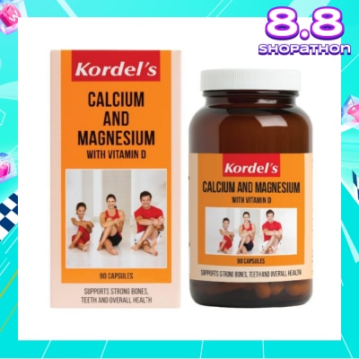 KORDEL'S Calcium and Magnesium with Vitamin D 90s