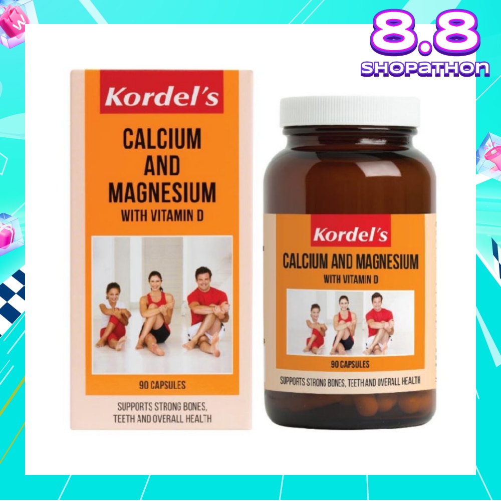 Calcium and Magnesium with Vitamin D 90s