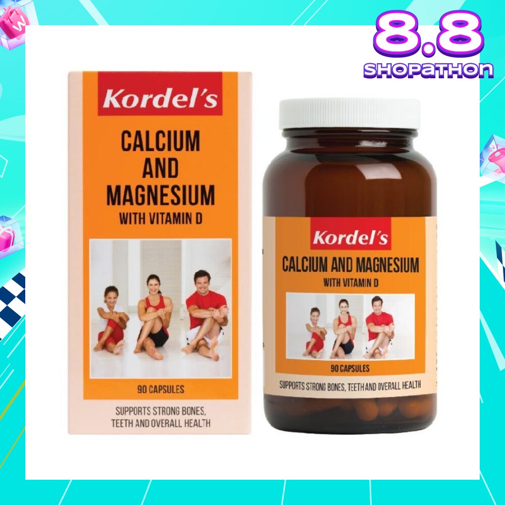 Calcium and Magnesium with Vitamin D 90s