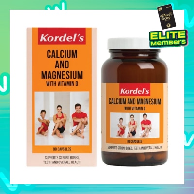KORDEL'S Calcium and Magnesium with Vitamin D 90s