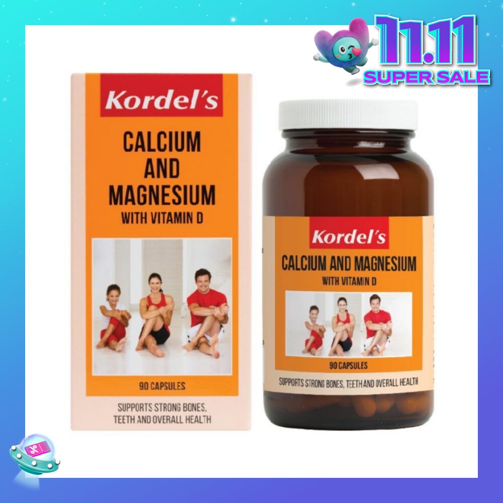 Calcium and Magnesium with Vitamin D 90s