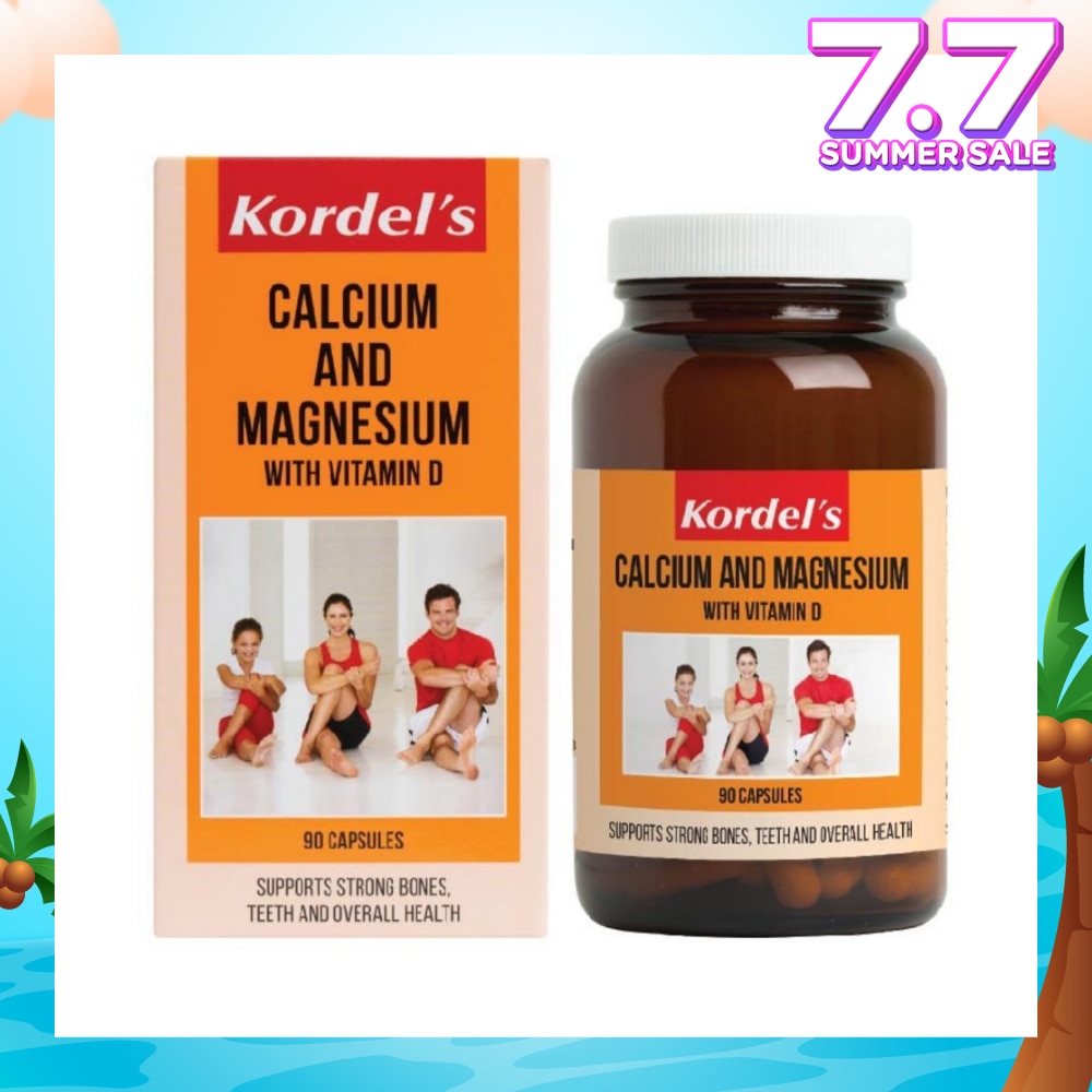 Calcium and Magnesium with Vitamin D 90s