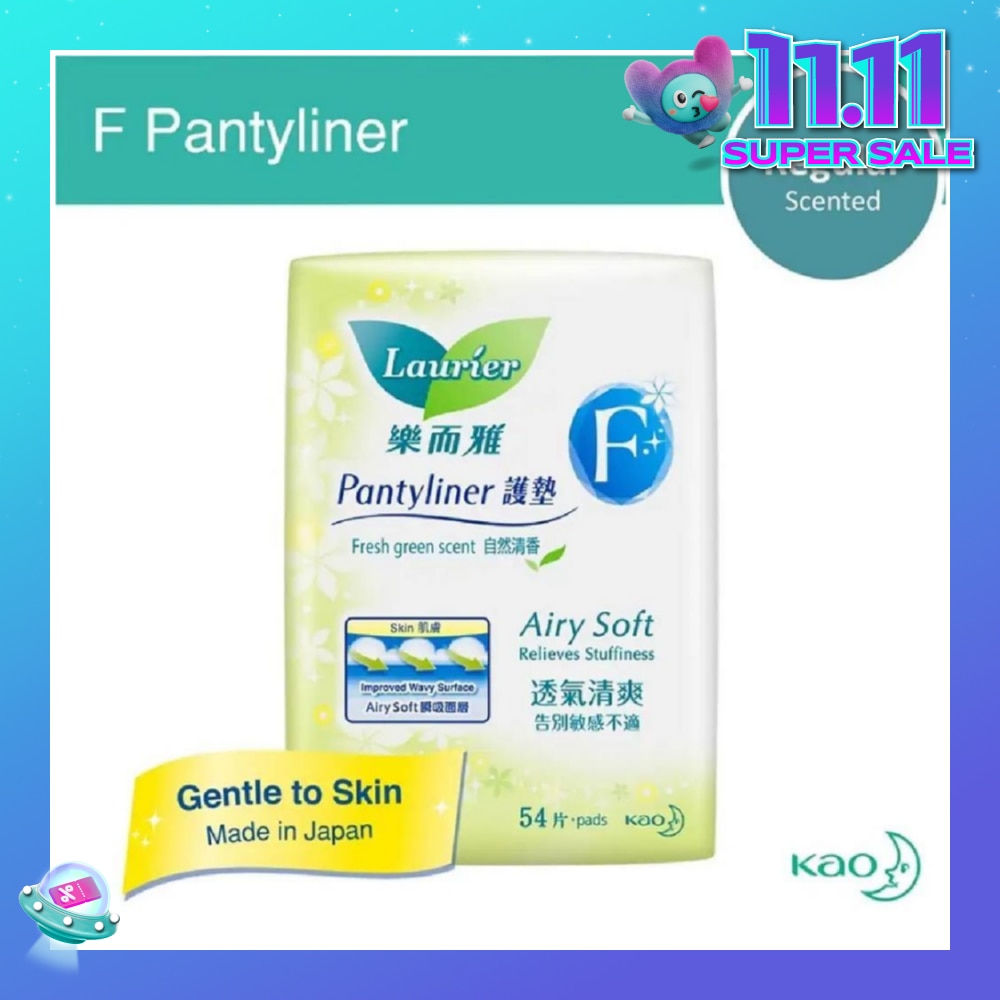 F Pantyliner Scented 54 Pieces