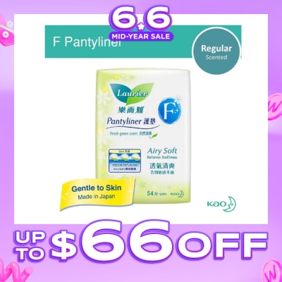 LAURIER - F Pantyliner Scented 54 Pieces