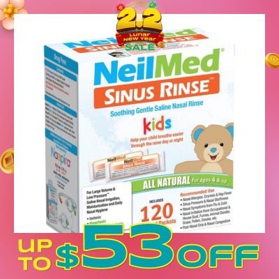 NEILMED Sinus Rinse Kids Refills 120ml