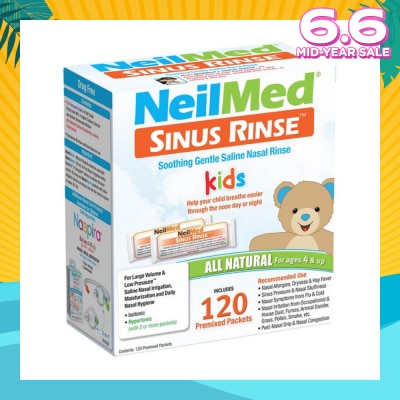 NEILMED Sinus Rinse Kids Refills 120ml