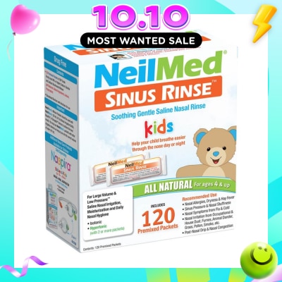 NEILMED Sinus Rinse Kids Refills 120ml image