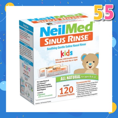 NEILMED Sinus Rinse Kids Refills 120ml