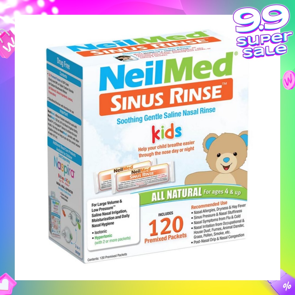 Sinus Rinse Kids Refills 120ml