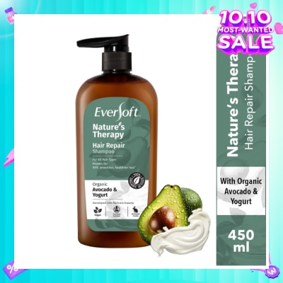EVERSOFT Nature’s Therapy Organic Shampoo Hair Repair 450ml