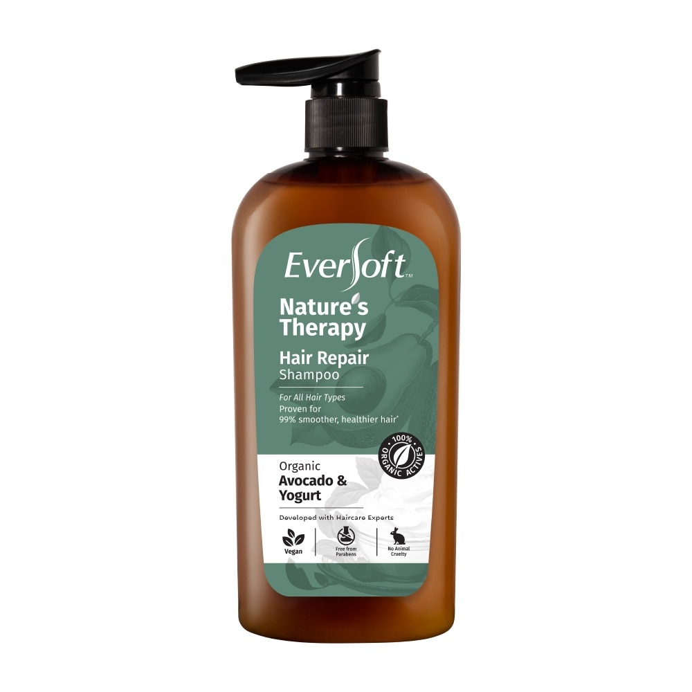 EVERSOFT Nature's Therapy Organic Shampoo Hair Repair 450ml