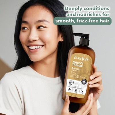 EVERSOFT Nature's Therapy Organic Conditioning Shampoo Anti Frizz
