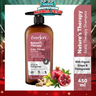 EVERSOFT - Nature’s Therapy Organic Shampoo Scalp Therapy 450ml