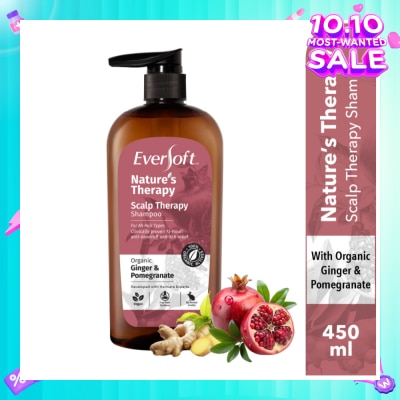 EVERSOFT Nature’s Therapy Organic Shampoo Scalp Therapy 450ml