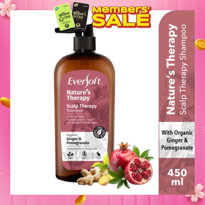 EVERSOFT Nature’s Therapy Organic Shampoo Scalp Therapy 450ml