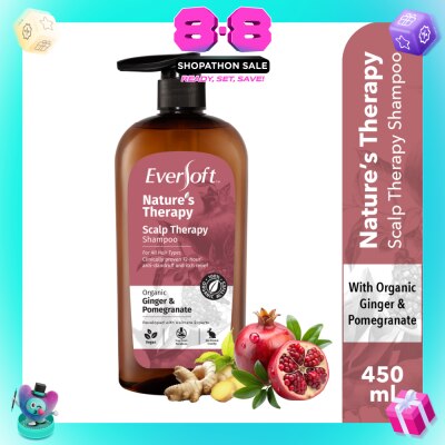 EVERSOFT - Nature’s Therapy Organic Shampoo Scalp Therapy 450ml
