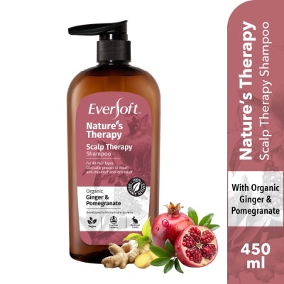 EVERSOFT Nature’s Therapy Organic Shampoo Scalp Therapy 450ml