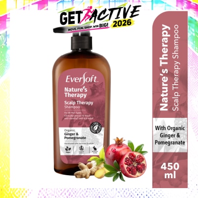 EVERSOFT - Nature’s Therapy Organic Shampoo Scalp Therapy 450ml image