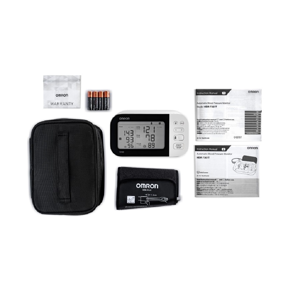 Omron Automatic Blood Pressure Monitor Hem 7361T 1s